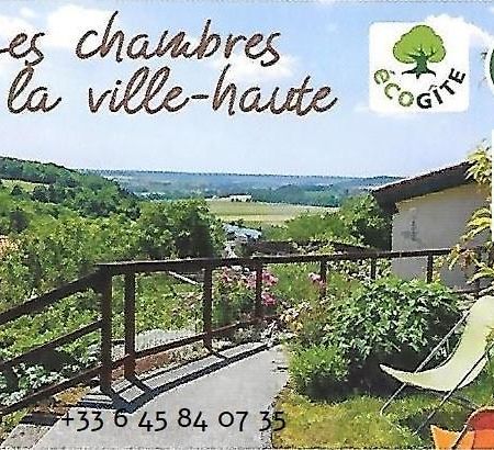 Les Chambres De La Ville Haute Dun-sur-Meuse 외부 사진