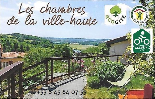 Les Chambres De La Ville Haute Dun-sur-Meuse 외부 사진